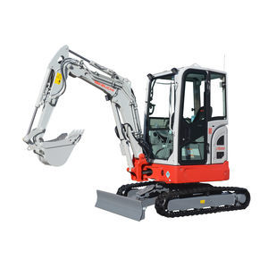 中型油圧ショベル - TB295W - TAKEUCHI - ホイール式 / Tier 4 - intermediate / 建設現場用