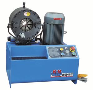 ホース用圧着機