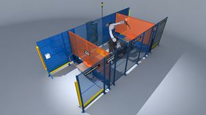 溶接用ロボットセル