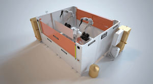 溶接用ロボットセル