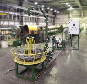 ワ▪▪ヤ▪▪巻き取り機