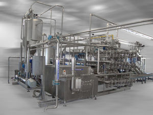 トマトピュ－レ用低温殺菌機 減菌機