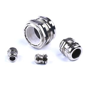 ニッケル真鍮製ケーブルグランド / ステンレススチール製 / IP68 / ねじ式
