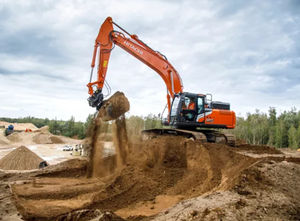中型油圧ショベル - ZX300LC series - Hitachi Construction Machinery