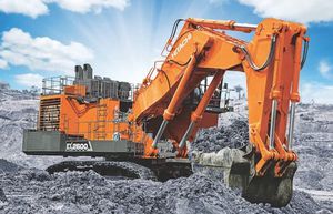 中型油圧ショベル