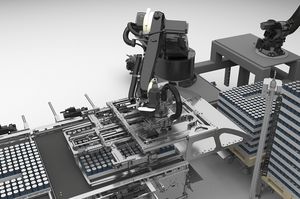 ロボット式パレタイザー 1