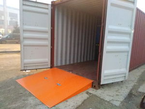コンテナ用搭載用スロープ