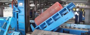 金属パイプ誘導加熱器