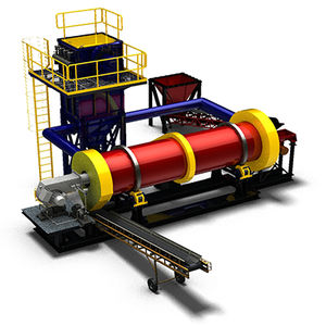 回転ドラム乾燥機 1