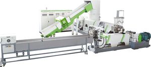 プラスチック廃棄物用造粒機