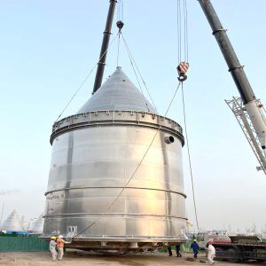 プラスチック製部品用サイロ