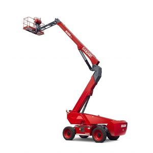 車輪付き多関節型高所作業車