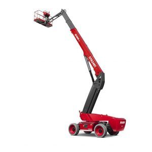 車輪付き伸縮ブーム型高所作業車