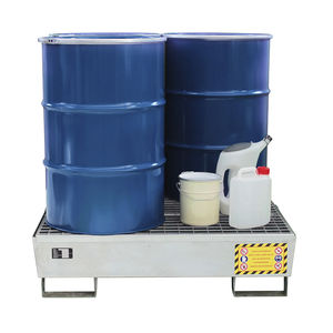 ドラム缶用液体垂れ落ち防止パレット