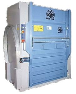 ボール紙廃棄物圧縮機
