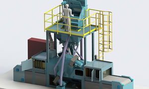 ベルトショットブラスト機