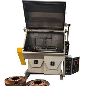 ローラーコンベヤ式ショットブラスト機