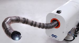LED照明付検査ロボット