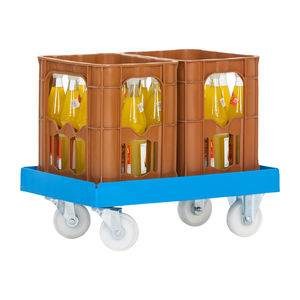 プラスチック製車輪付きプレート