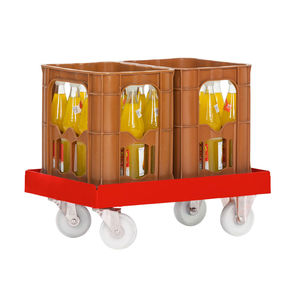 プラスチック製車輪付きプレート