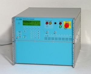 落雷耐久性試験機