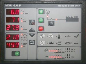 自動発電機セットコントロラ