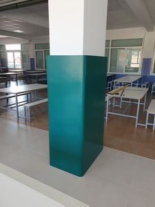 正方形カラムプロテクター