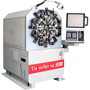 4軸スプリング成型機