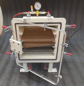 ステンレス製真空チェンバ