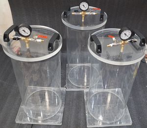 アクリル製真空チェンバ