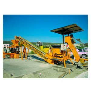 コンクリートブロック生産設備
