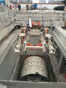 シンプル シールドトンネル掘進機