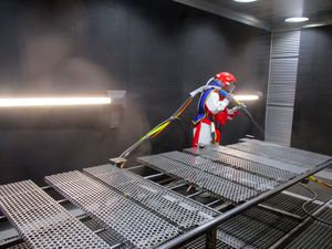 スチールショットピーニング