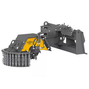 掘削機用切り株堀機 1