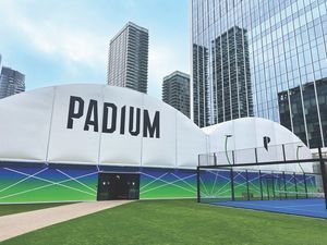 スポーツ施設屋根