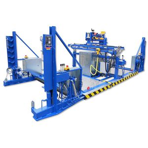 ケ,ブル巻き取り機