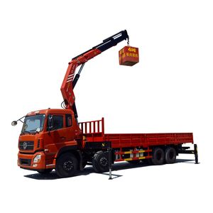 トラックへの取り付け可能クレ，ン