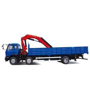 トラックへの取り付け可能クレ，ン