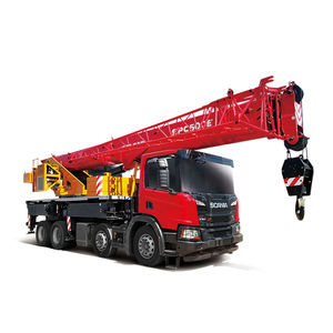 トラックへの取り付け可能クレ，ン