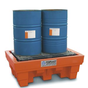 ドラム缶用液体垂れ落ち防止パレット