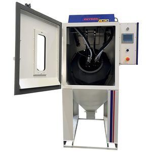 回転ドラムショットブラスト機
