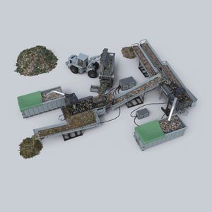 工事用廃棄物処理設備
