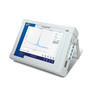 タッチスクリン付き光ファバセンサ試験機