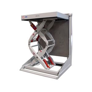 2段シザ，昇降台