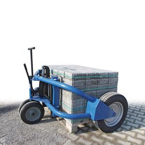 建築資材パレット用手押車