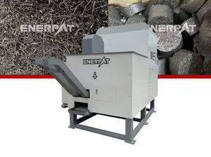 金属チップ煉瓦製造機