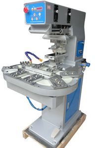 閉インキカップ付きパッド印刷機 1