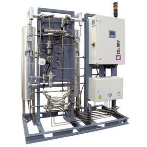 熱吸着圧縮二酸化炭素ドライヤー
