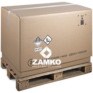ボール紙製パレットボックス 1