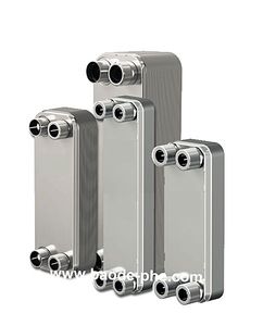 ニッケルブレージングプレート熱交換器